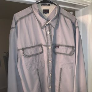 Tommy jeans heavy shirt distressed gray